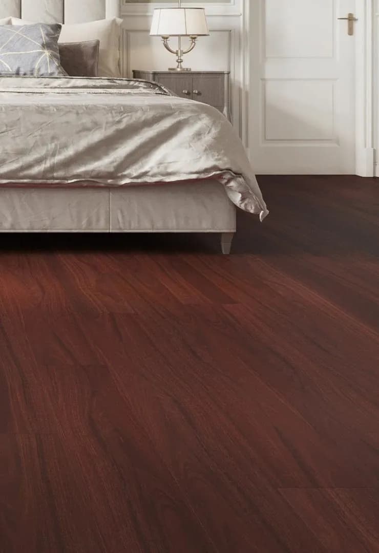 Laminate flooring in a modern room