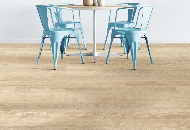 White Wash Wide flooring