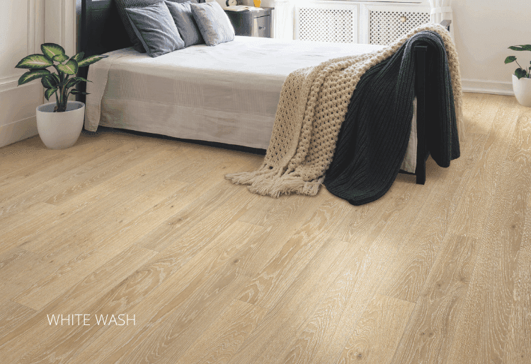 White Wash Wide flooring
