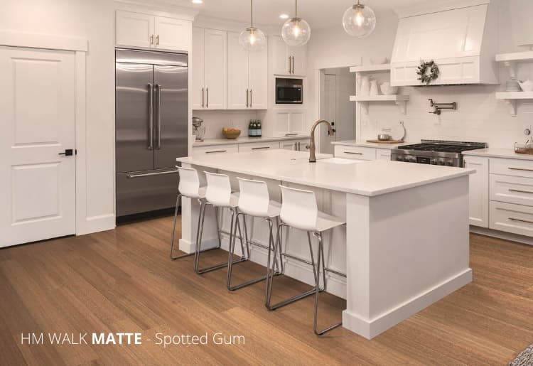 HM Walk Spotted Gum flooring
