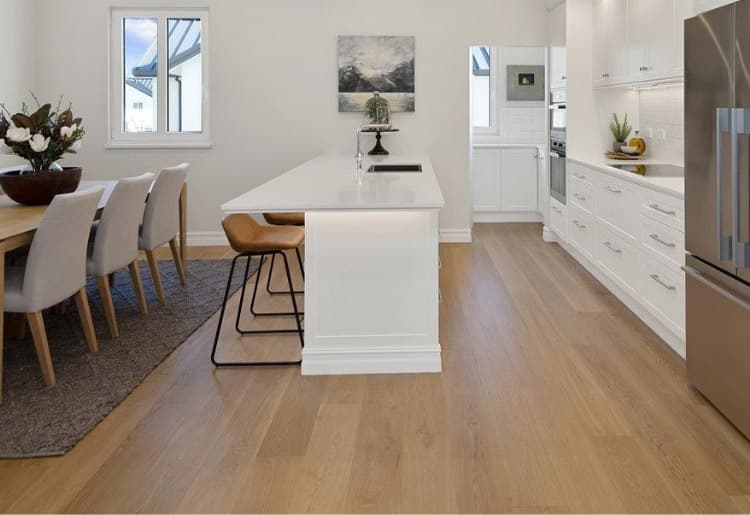 Natural Naked Oak flooring