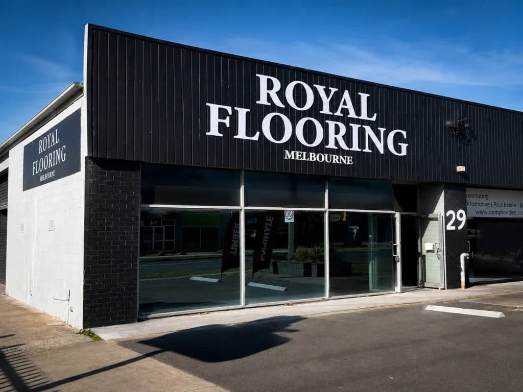 Inside the Royal Flooring Melbourne showroom